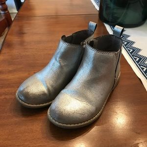 Silver gap boots